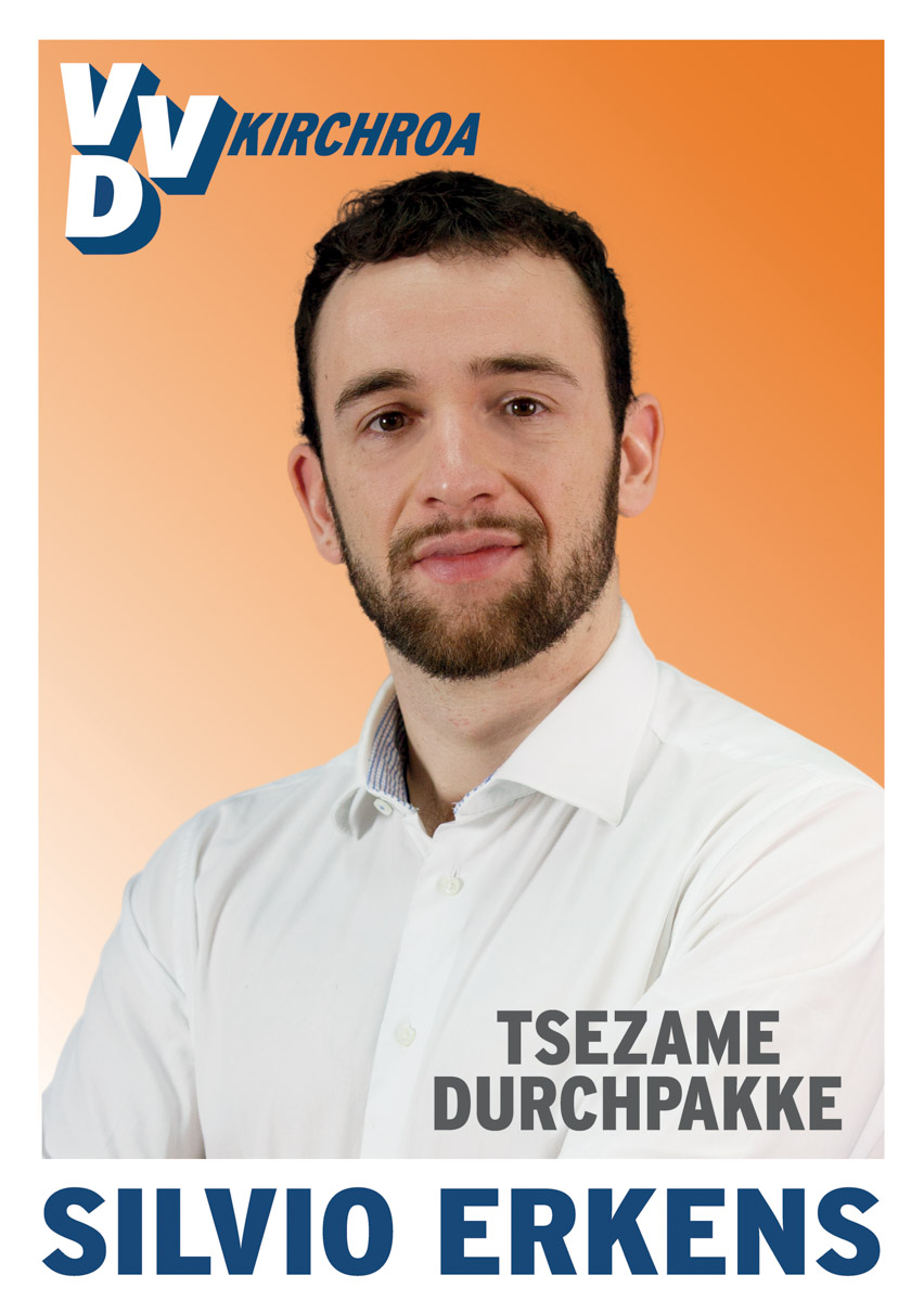 verkiezingsposter profielfoto poster drukwerk Design: ARNOGRAPHICS