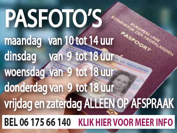 pasfotos en foto's voor visum Kerkrade Heerlen Simpelveld Landgraaf